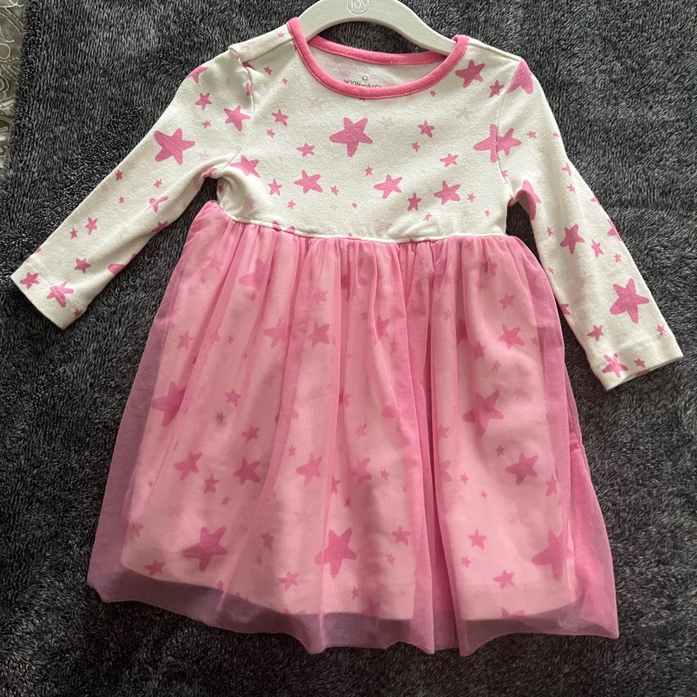 Hanna Anderssen Pink Stars and Tulle Dress